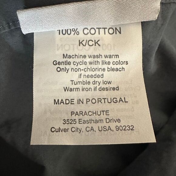 PARACHUTE King Duvet Cover Gray - Picture 4 of 8